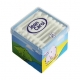 Jean Carol baby cotton swabs with paper sticks, cube-box